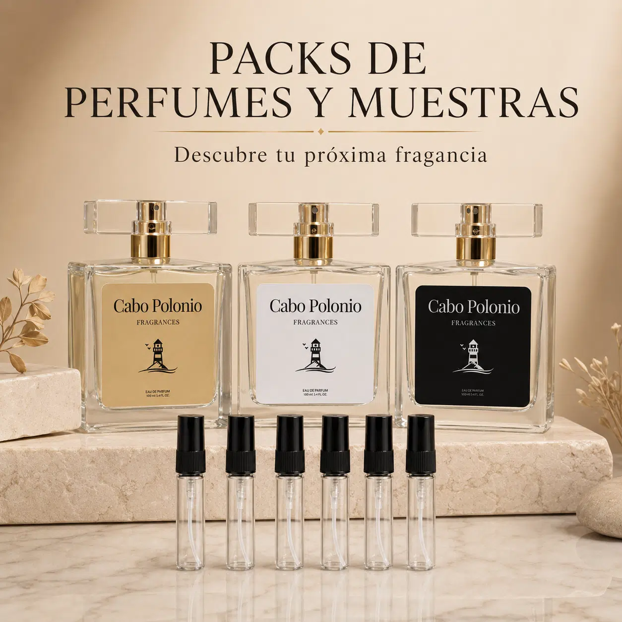 Packs de perfumes y muestras Cabo Polonio Fragrances